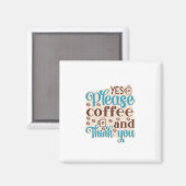 Aimant Café Art Café Et Penser Vous (Recto/Verso)