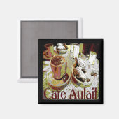 Aimant Café Aulait, New Orleans Café (Recto/Verso)
