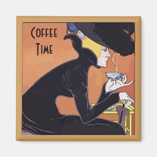 Aimant Cafe Aulait, Quartier Français (Devant)