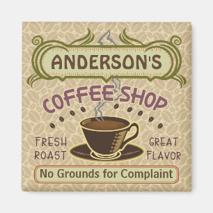 Aimant Café avec Coupe Créez votre propre personnalisatio