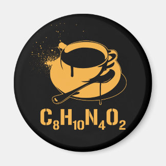 Aimant Café C8H10N4O2