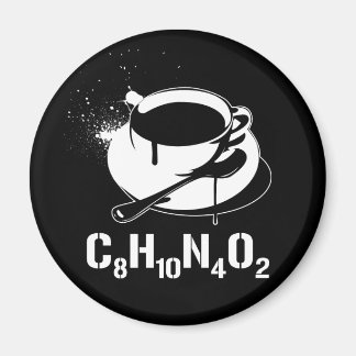 Aimant Café C8H10N4O2