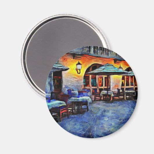 Aimant Café de San Antonio (Recto/Verso)