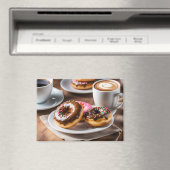 Aimant Café et Donuts (In Situ (Lave-vaisselle))