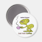 Aimant Café : humain instantané (Recto/Verso)