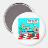 Aimant Café inapproprié Drôle Drôle Vache Dons et Tee - s (Recto/Verso)