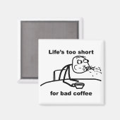 Aimant Café incorrect (Recto/Verso)