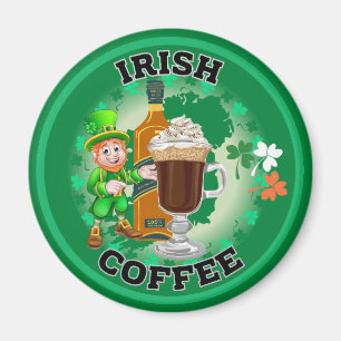 Aimant Café Irlandais - Un Elixir.