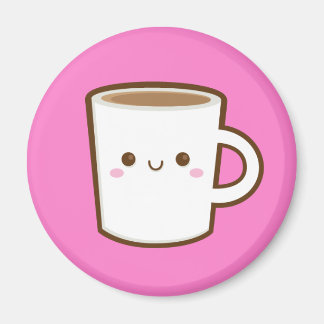 Aimant café Kawaii