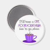 Aimant Café Latte (Recto/Verso)