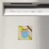 Aimant Café : le bonheur (In Situ (Lave-vaisselle))