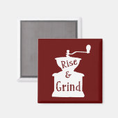 Aimant Café Lise et Grind (Recto/Verso)