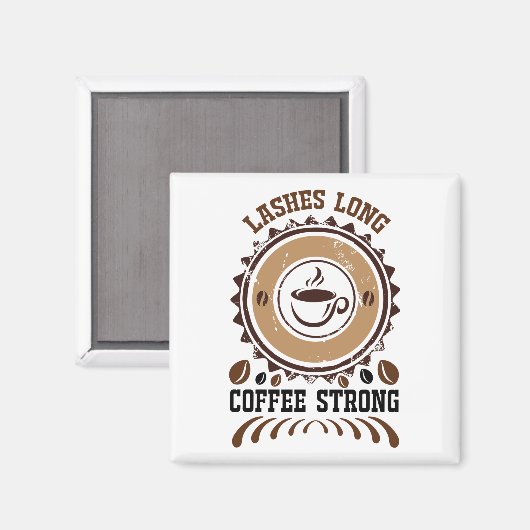 Aimant café long (Recto/Verso)