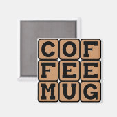 Aimant Café Mug (Recto/Verso)