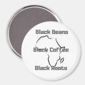 Aimant Café noir (Recto/Verso)