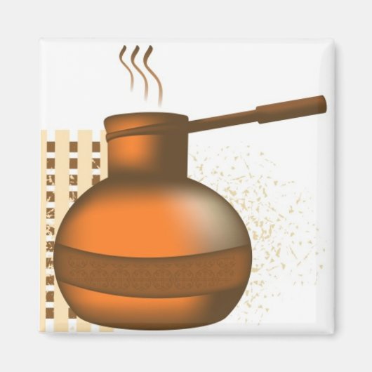 Aimant Café noir (Devant)