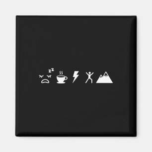 Aimant Café Pour L'énergie D'aventure De La Caféine Minim