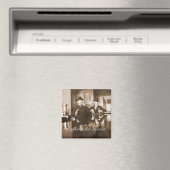 Aimant Café pour Sissies 1890 Hommes Boire de la bière (In Situ (Lave-vaisselle))