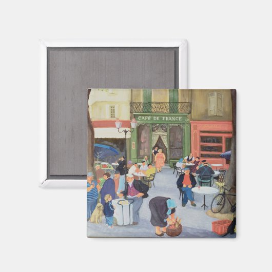 Aimant Cafe Provence (Recto/Verso)