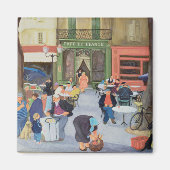 Aimant Cafe Provence (Devant)