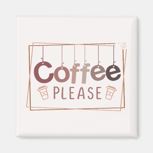 Aimant Café S'Il Vous Plaît (Devant)