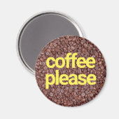 Aimant Café s'il vous plaît (Recto/Verso)