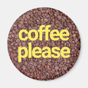 Aimant Café s'il vous plaît