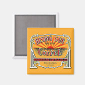 Aimant Café Sun levant (Recto/Verso)