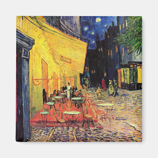 Aimant Café Terrasse Place du Forum Van Gogh Art
