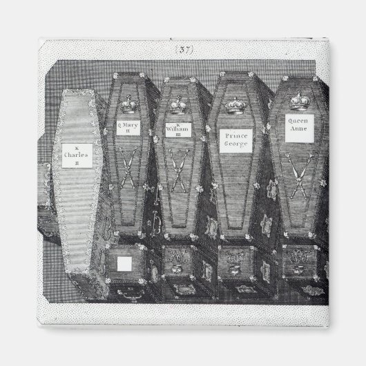 Aimant Cafés royaux à l'abbaye de Westminster (Devant)