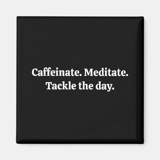 Aimant Caffeinate (Devant)