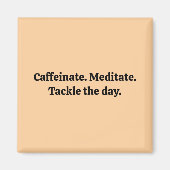 Aimant Caffeinate (Devant)