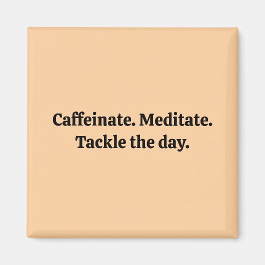 Aimant Caffeinate (Devant)