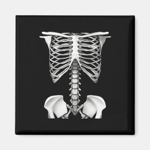 Aimant Cage De Rib Skeleton Cadeaux De Costume Halloween