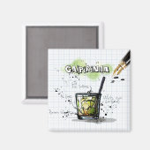 Aimant Caipirinha (Recto/Verso)