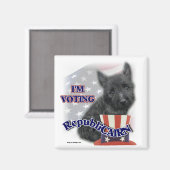 Aimant Cairn Terrier Cadfts (Recto/Verso)