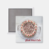 Aimant Cake de Black Forest (Recto/Verso)