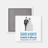 Aimant Cake Topper Enregistrer l'aimant Date (Recto/Verso)