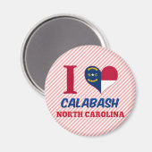 Aimant Calabash, Caroline du Nord (Recto/Verso)