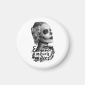 Aimant Calavera monochrome (Devant)