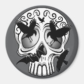 Aimant Calaveras décoratives Halloween (Devant)