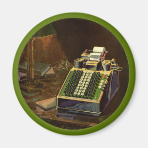 Aimant Calculatrice comptable Comptometer Entreprise Vint