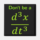 Aimant Calculus Physics Joke  (Devant)