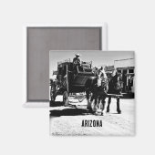 Aimant Calèche occidentale d'Arizona (Recto/Verso)