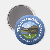 Aimant Caledonia Way (vélo c) (Recto/Verso)