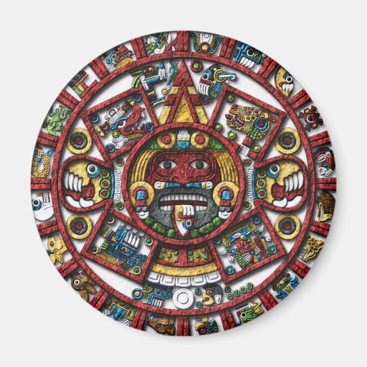 Aimant Calendrier Aztec (Devant)