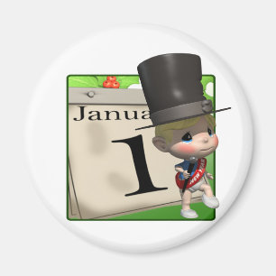 Aimant Calendrier de nouvelle année