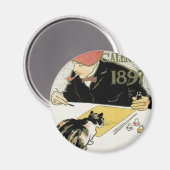 Aimant Calendrier des affiches 1897 (Recto/Verso)