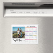 Aimant Calendrier Photo personnalisée 2025 (In Situ (Lave-vaisselle))