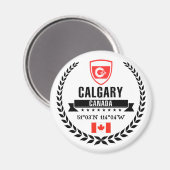Aimant Calgary (Recto/Verso)
